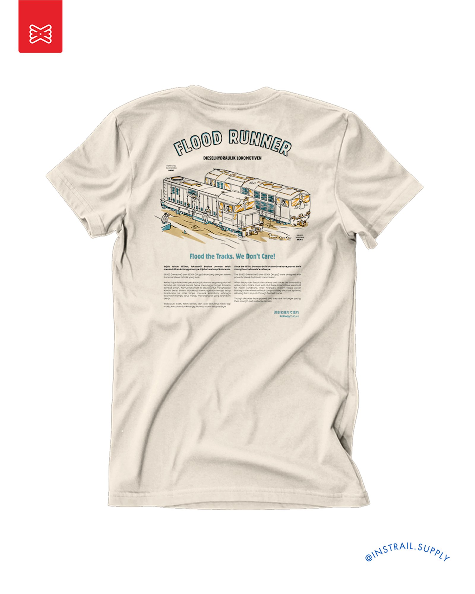 Flood Runner | Kaos Kereta Api